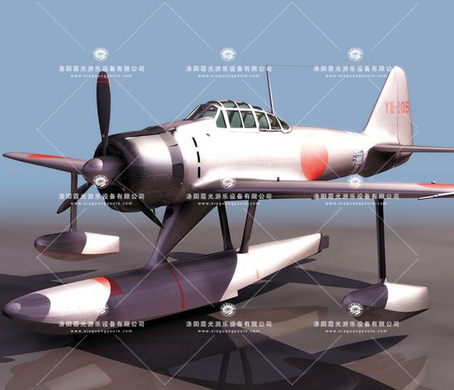 岳西3D模型飞机_